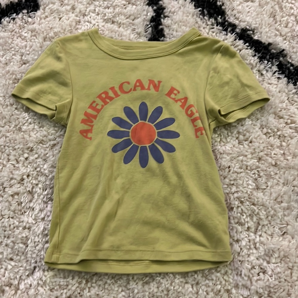 American Eagle Green T-Shirt